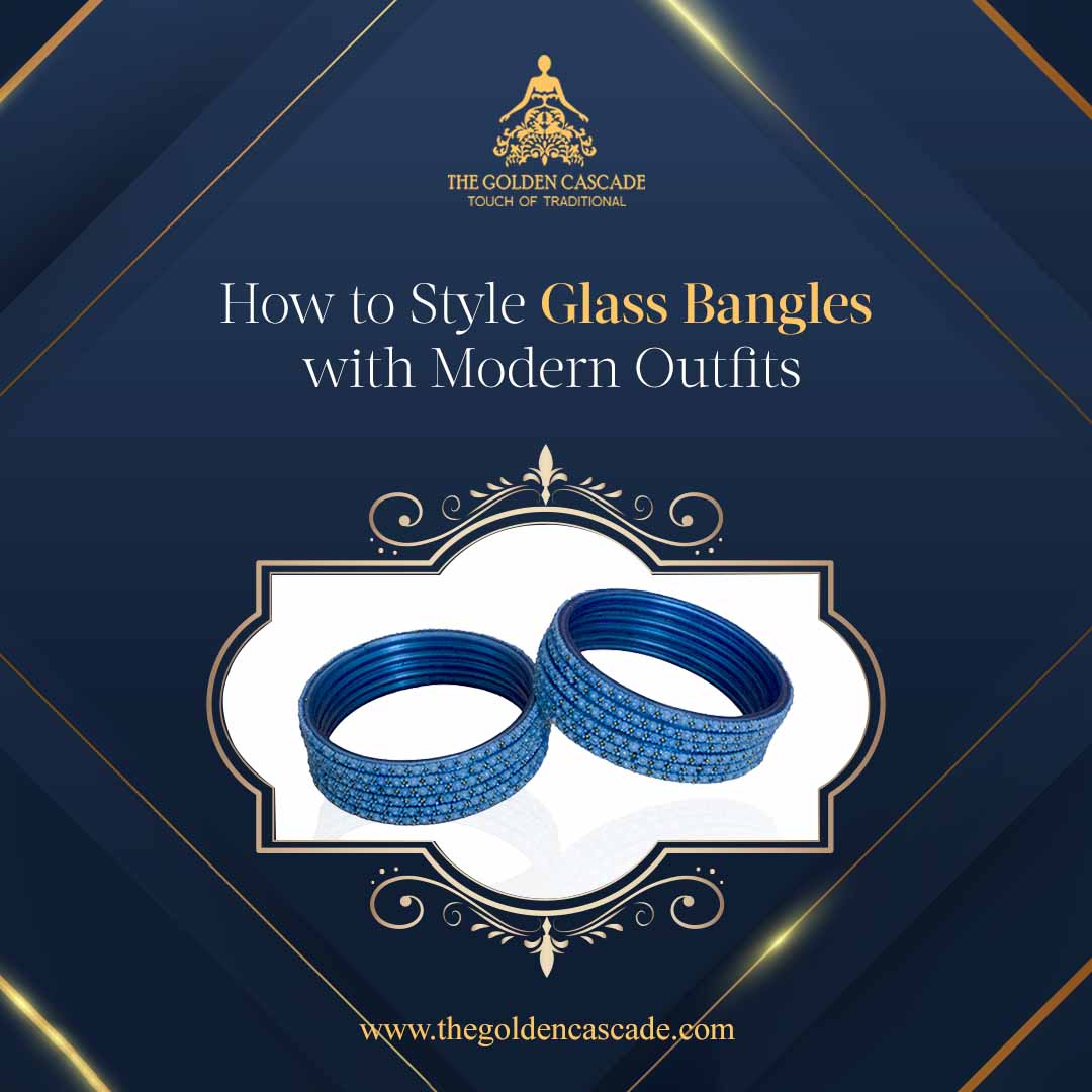 How to Style Glass Bangles with Modern Outfits